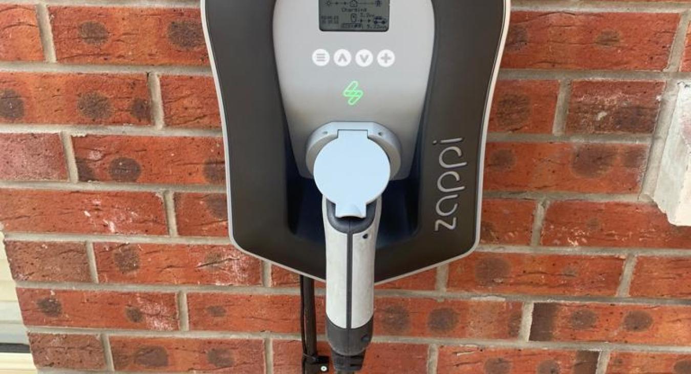 Zappi EV Car Charger Install in Lisburn