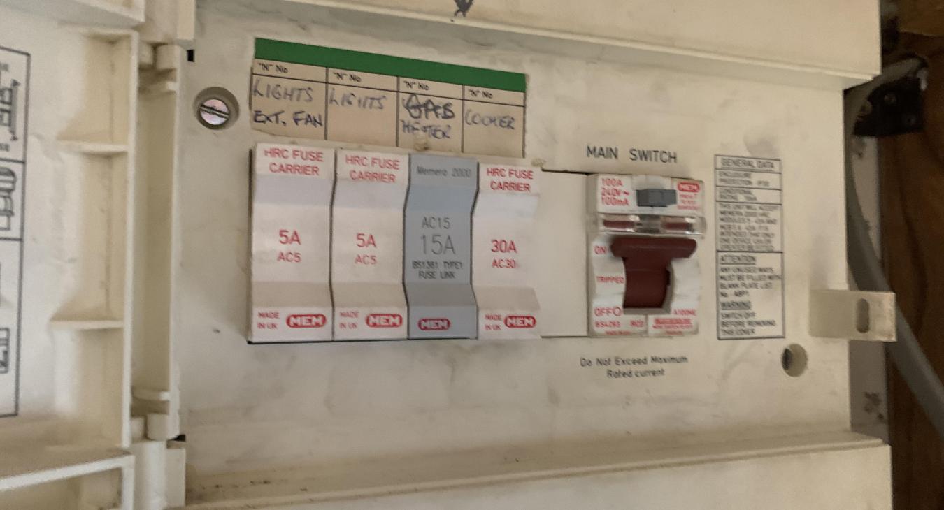 Fusebox Upgrade and RCD
